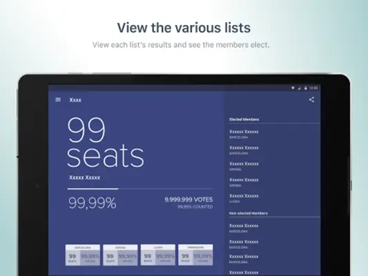 Elections 21D android App screenshot 2